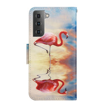 Load image into Gallery viewer, Painted Pattern Horizontal Flip Leather Phone Case, For Samsung Galaxy S22 5G, For Samsung Galaxy S22+ 5G, For Samsung Galaxy S22 Ultra 5G