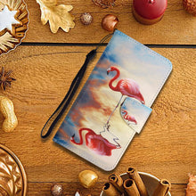 Load image into Gallery viewer, Painted Pattern Horizontal Flip Leather Phone Case, For Samsung Galaxy S22 5G, For Samsung Galaxy S22+ 5G, For Samsung Galaxy S22 Ultra 5G