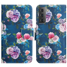 Load image into Gallery viewer, Painted Pattern Horizontal Flip Leather Phone Case, For Samsung Galaxy S22 5G, For Samsung Galaxy S22+ 5G, For Samsung Galaxy S22 Ultra 5G