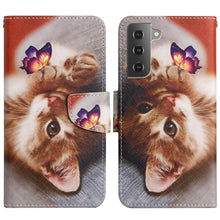 Load image into Gallery viewer, Painted Pattern Horizontal Flip Leather Phone Case, For Samsung Galaxy S22 5G, For Samsung Galaxy S22+ 5G, For Samsung Galaxy S22 Ultra 5G