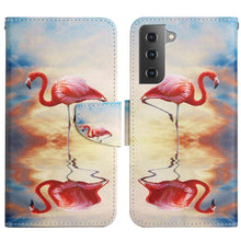 Load image into Gallery viewer, Painted Pattern Horizontal Flip Leather Phone Case, For Samsung Galaxy S22 5G, For Samsung Galaxy S22+ 5G, For Samsung Galaxy S22 Ultra 5G