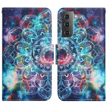 Load image into Gallery viewer, Painted Pattern Horizontal Flip Leather Phone Case, For Samsung Galaxy S22 5G, For Samsung Galaxy S22+ 5G, For Samsung Galaxy S22 Ultra 5G
