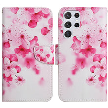Load image into Gallery viewer, Painted Pattern Horizontal Flip Leather Phone Case, For Samsung Galaxy S22 5G, For Samsung Galaxy S22+ 5G, For Samsung Galaxy S22 Ultra 5G