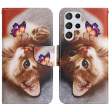 Load image into Gallery viewer, Painted Pattern Horizontal Flip Leather Phone Case, For Samsung Galaxy S22 5G, For Samsung Galaxy S22+ 5G, For Samsung Galaxy S22 Ultra 5G