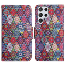 Load image into Gallery viewer, Painted Pattern Horizontal Flip Leather Phone Case, For Samsung Galaxy S22 5G, For Samsung Galaxy S22+ 5G, For Samsung Galaxy S22 Ultra 5G