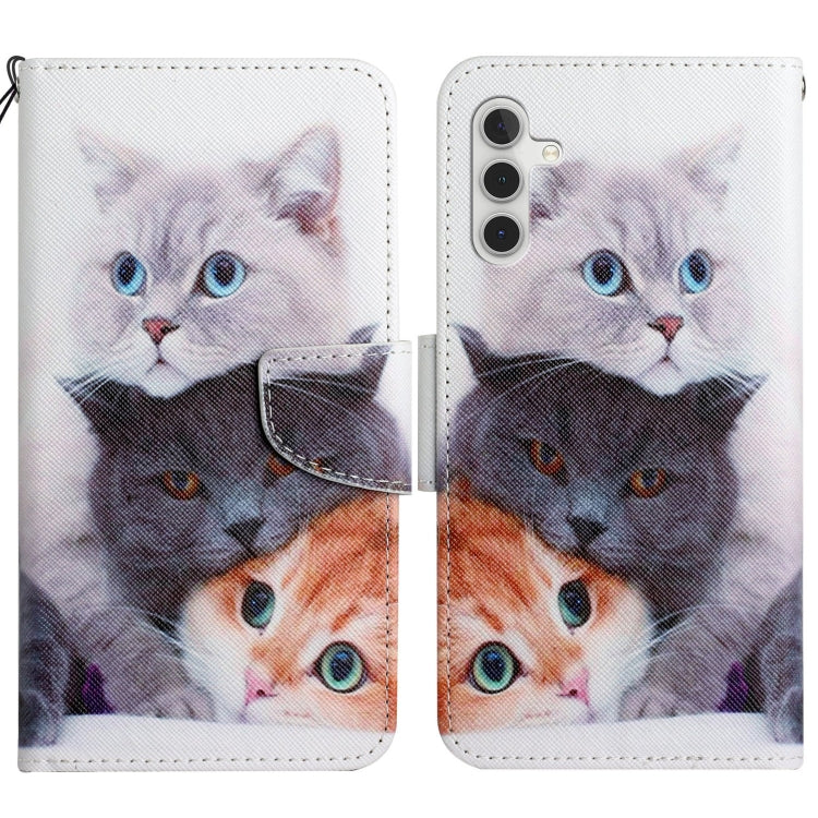 Painted Pattern Horizontal Flip Leather Phone Case, For Samsung Galaxy A13 5G, For Samsung Galaxy A53 5G, For Samsung Galaxy A33 5G