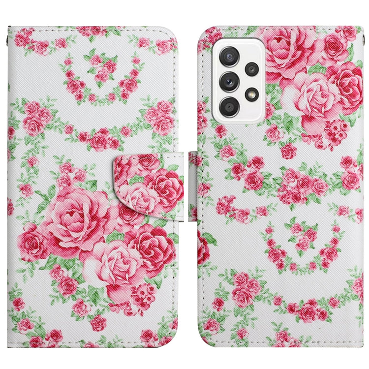 Painted Pattern Horizontal Flip Leather Phone Case, For Samsung Galaxy A13 5G, For Samsung Galaxy A53 5G, For Samsung Galaxy A33 5G
