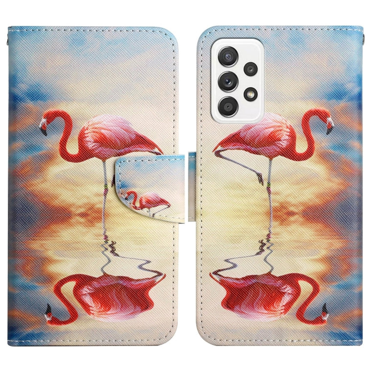 Painted Pattern Horizontal Flip Leather Phone Case, For Samsung Galaxy A13 5G, For Samsung Galaxy A53 5G, For Samsung Galaxy A33 5G