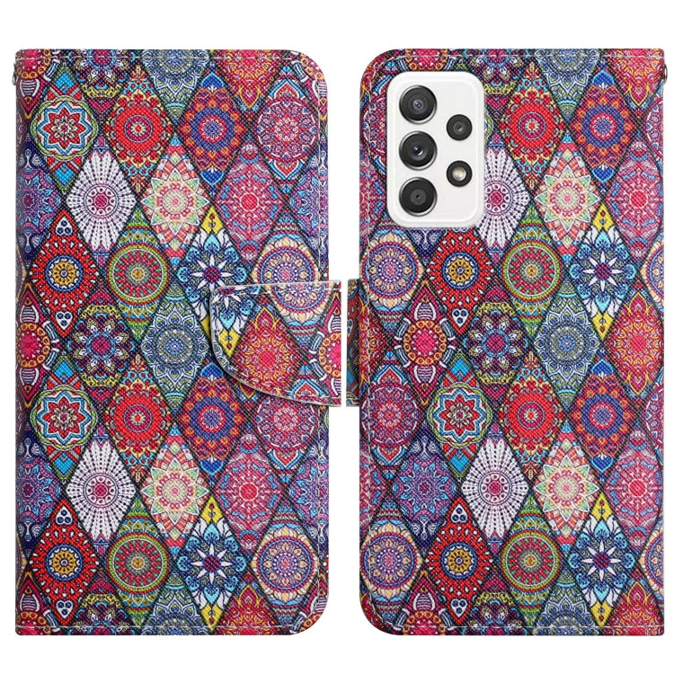 Painted Pattern Horizontal Flip Leather Phone Case, For Samsung Galaxy A13 5G, For Samsung Galaxy A53 5G, For Samsung Galaxy A33 5G