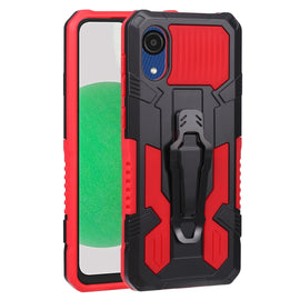 Armor Warrior Shockproof PC + TPU Phone Case, For Samsung Galaxy A03 Core, For Samsung Galaxy A33 5G, For Samsung Galaxy A53 5G, For Samsung Galaxy A73 5G, For Samsung Galaxy M52 5G, For Samsung Galaxy S22 5G, For Samsung Galaxy S22+ 5G                ...