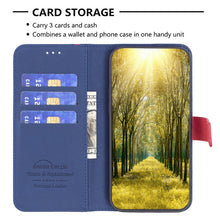 Load image into Gallery viewer, BF13 Color Matching Cross Texture Leather Phone Case, For iPhone 13 Pro Max