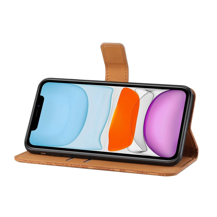 Ethnic Style Embossed Pattern Leather Phone Case, For iPhone 13, For iPhone 13 Pro, For iPhone 13 Pro Max, For iPhone 13 mini