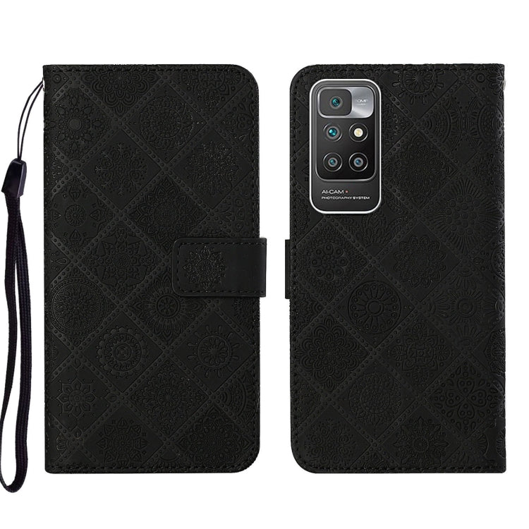 Ethnic Style Embossed Pattern Leather Phone Case, For Xiaomi Redmi 10, For Xiaomi Redmi 10C, For Xiaomi Redmi K40, For Xiaomi Redmi Note 11, For Xiaomi Redmi Note 11 4G Global, For Xiaomi Redmi Note 11 Pro