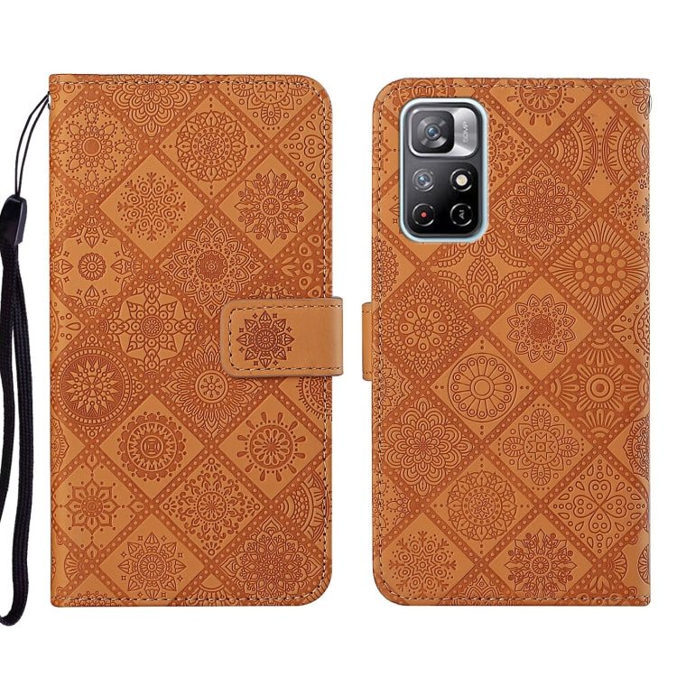 Ethnic Style Embossed Pattern Leather Phone Case, For Xiaomi Redmi 10, For Xiaomi Redmi 10C, For Xiaomi Redmi K40, For Xiaomi Redmi Note 11, For Xiaomi Redmi Note 11 4G Global, For Xiaomi Redmi Note 11 Pro