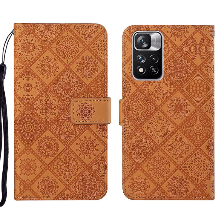 Ethnic Style Embossed Pattern Leather Phone Case, For Xiaomi Redmi 10, For Xiaomi Redmi 10C, For Xiaomi Redmi K40, For Xiaomi Redmi Note 11, For Xiaomi Redmi Note 11 4G Global, For Xiaomi Redmi Note 11 Pro