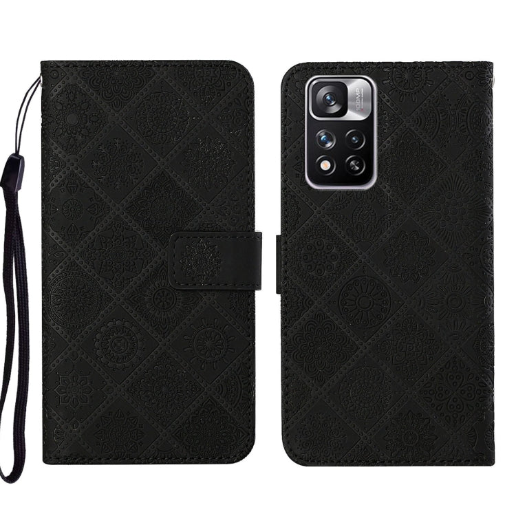 Ethnic Style Embossed Pattern Leather Phone Case, For Xiaomi Redmi 10, For Xiaomi Redmi 10C, For Xiaomi Redmi K40, For Xiaomi Redmi Note 11, For Xiaomi Redmi Note 11 4G Global, For Xiaomi Redmi Note 11 Pro