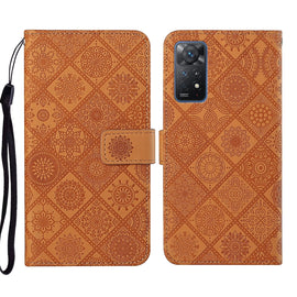 Ethnic Style Embossed Pattern Leather Phone Case, For Xiaomi Redmi Note 11 Pro Global, For Xiaomi Redmi Note 10 Pro 5G, For Xiaomi Redmi Note 10 5G, For Xiaomi Mi 11T
