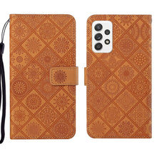 Load image into Gallery viewer, Ethnic Style Embossed Pattern Leather Phone Case, For Samsung Galaxy A33 5G, For Samsung Galaxy A52, For Samsung Galaxy A53, For Samsung Galaxy A73 5G, For Samsung Galaxy S22+ 5G, For Samsung Galaxy S22 Ultra 5G