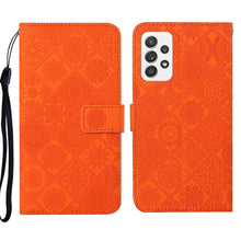 Load image into Gallery viewer, Ethnic Style Embossed Pattern Leather Phone Case, For Samsung Galaxy A33 5G, For Samsung Galaxy A52, For Samsung Galaxy A53, For Samsung Galaxy A73 5G, For Samsung Galaxy S22+ 5G, For Samsung Galaxy S22 Ultra 5G