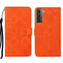 Load image into Gallery viewer, Ethnic Style Embossed Pattern Leather Phone Case, For Samsung Galaxy A33 5G, For Samsung Galaxy A52, For Samsung Galaxy A53, For Samsung Galaxy A73 5G, For Samsung Galaxy S22+ 5G, For Samsung Galaxy S22 Ultra 5G