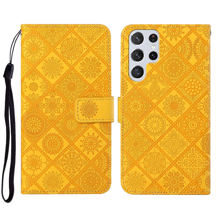 Ethnic Style Embossed Pattern Leather Phone Case, For Samsung Galaxy A33 5G, For Samsung Galaxy A52, For Samsung Galaxy A53, For Samsung Galaxy A73 5G, For Samsung Galaxy S22+ 5G, For Samsung Galaxy S22 Ultra 5G