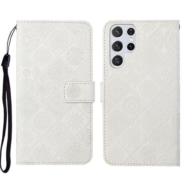 Ethnic Style Embossed Pattern Leather Phone Case, For Samsung Galaxy A33 5G, For Samsung Galaxy A52, For Samsung Galaxy A53, For Samsung Galaxy A73 5G, For Samsung Galaxy S22+ 5G, For Samsung Galaxy S22 Ultra 5G