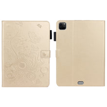 Load image into Gallery viewer, Embossed Butterfly Pattern Smart Leather Tablet Case, For iPad mini 2024 / mini 6, For iPad Pro 11 inch 2020 / 2018