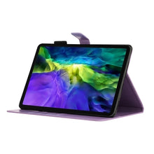 Load image into Gallery viewer, Embossed Butterfly Pattern Smart Leather Tablet Case, For iPad mini 2024 / mini 6, For iPad Pro 11 inch 2020 / 2018