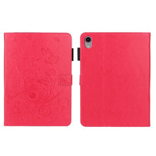 Load image into Gallery viewer, Embossed Butterfly Pattern Smart Leather Tablet Case, For iPad mini 2024 / mini 6, For iPad Pro 11 inch 2020 / 2018