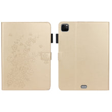 Load image into Gallery viewer, Embossed Plum Bossom Pattern Smart Leather Tablet Case, For iPad Pro 11 inch 2020 / 2018, For iPad mini 2024 / mini 6