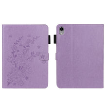 Load image into Gallery viewer, Embossed Plum Bossom Pattern Smart Leather Tablet Case, For iPad Pro 11 inch 2020 / 2018, For iPad mini 2024 / mini 6