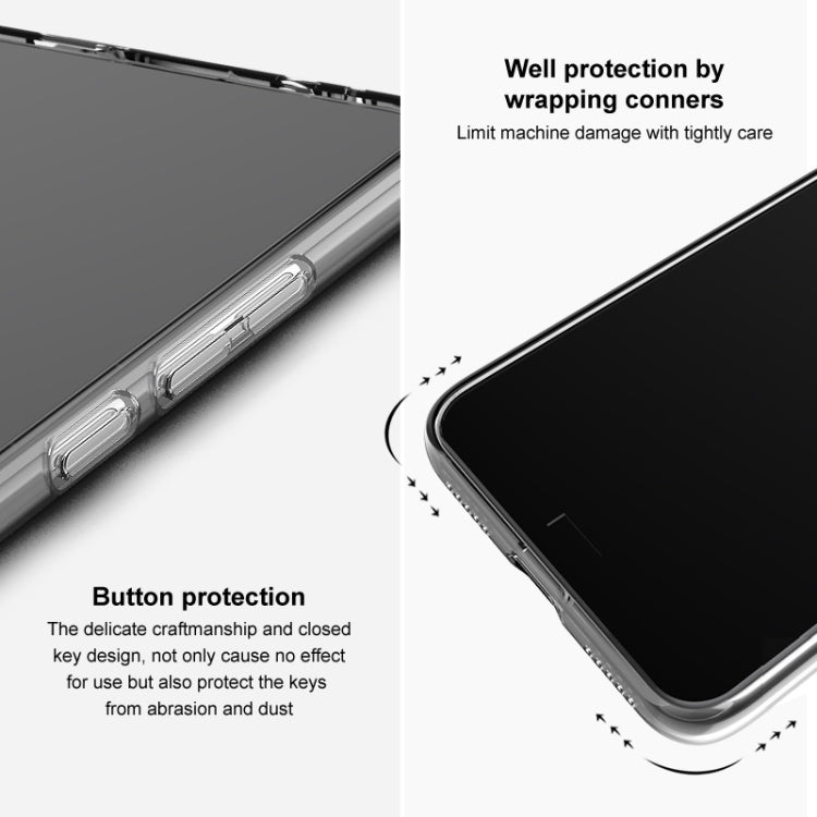 IMAK UX-5 Series Transparent TPU Phone Case, For Xiaomi Black Shark 5 Pro, For Xiaomi Black Shark 5 RS, For Xiaomi Black Shark 5