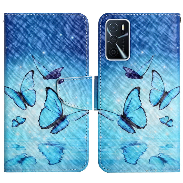 Painted Pattern Flip Leather Phone Case, For OPPO A16, For vivo Y21 / Y21S / Y33S
