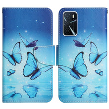 Load image into Gallery viewer, Painted Pattern Flip Leather Phone Case, For OPPO A16, For vivo Y21 / Y21S / Y33S