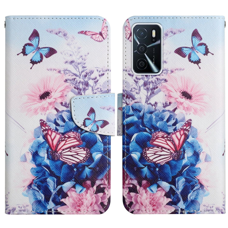 Painted Pattern Flip Leather Phone Case, For OPPO A16, For vivo Y21 / Y21S / Y33S