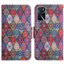 Load image into Gallery viewer, Painted Pattern Flip Leather Phone Case, For OPPO A16, For vivo Y21 / Y21S / Y33S
