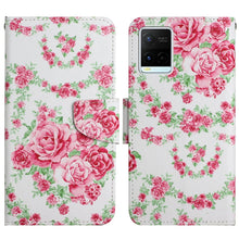 Load image into Gallery viewer, Painted Pattern Flip Leather Phone Case, For OPPO A16, For vivo Y21 / Y21S / Y33S