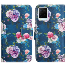 Load image into Gallery viewer, Painted Pattern Flip Leather Phone Case, For OPPO A16, For vivo Y21 / Y21S / Y33S