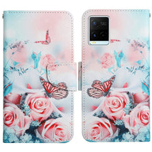Load image into Gallery viewer, Painted Pattern Flip Leather Phone Case, For OPPO A16, For vivo Y21 / Y21S / Y33S