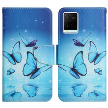 Load image into Gallery viewer, Painted Pattern Flip Leather Phone Case, For OPPO A16, For vivo Y21 / Y21S / Y33S
