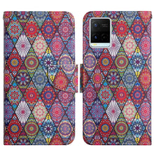 Load image into Gallery viewer, Painted Pattern Flip Leather Phone Case, For OPPO A16, For vivo Y21 / Y21S / Y33S