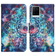 Load image into Gallery viewer, Painted Pattern Flip Leather Phone Case, For OPPO A16, For vivo Y21 / Y21S / Y33S
