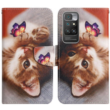 Load image into Gallery viewer, Painted Pattern Flip Leather Phone Case, For Xiaomi Redmi 10, For Xiaomi Redmi K40