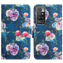 Load image into Gallery viewer, Painted Pattern Flip Leather Phone Case, For Xiaomi Redmi 10, For Xiaomi Redmi K40