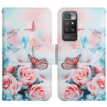 Load image into Gallery viewer, Painted Pattern Flip Leather Phone Case, For Xiaomi Redmi 10, For Xiaomi Redmi K40
