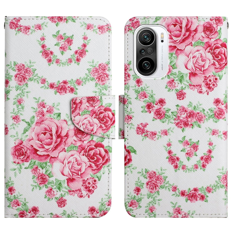 Painted Pattern Flip Leather Phone Case, For Xiaomi Redmi 10, For Xiaomi Redmi K40