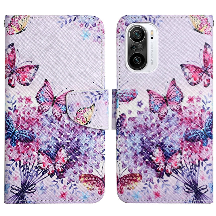 Painted Pattern Flip Leather Phone Case, For Xiaomi Redmi 10, For Xiaomi Redmi K40