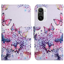 Load image into Gallery viewer, Painted Pattern Flip Leather Phone Case, For Xiaomi Redmi 10, For Xiaomi Redmi K40