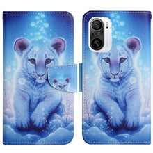Load image into Gallery viewer, Painted Pattern Flip Leather Phone Case, For Xiaomi Redmi 10, For Xiaomi Redmi K40