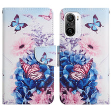 Load image into Gallery viewer, Painted Pattern Flip Leather Phone Case, For Xiaomi Redmi 10, For Xiaomi Redmi K40
